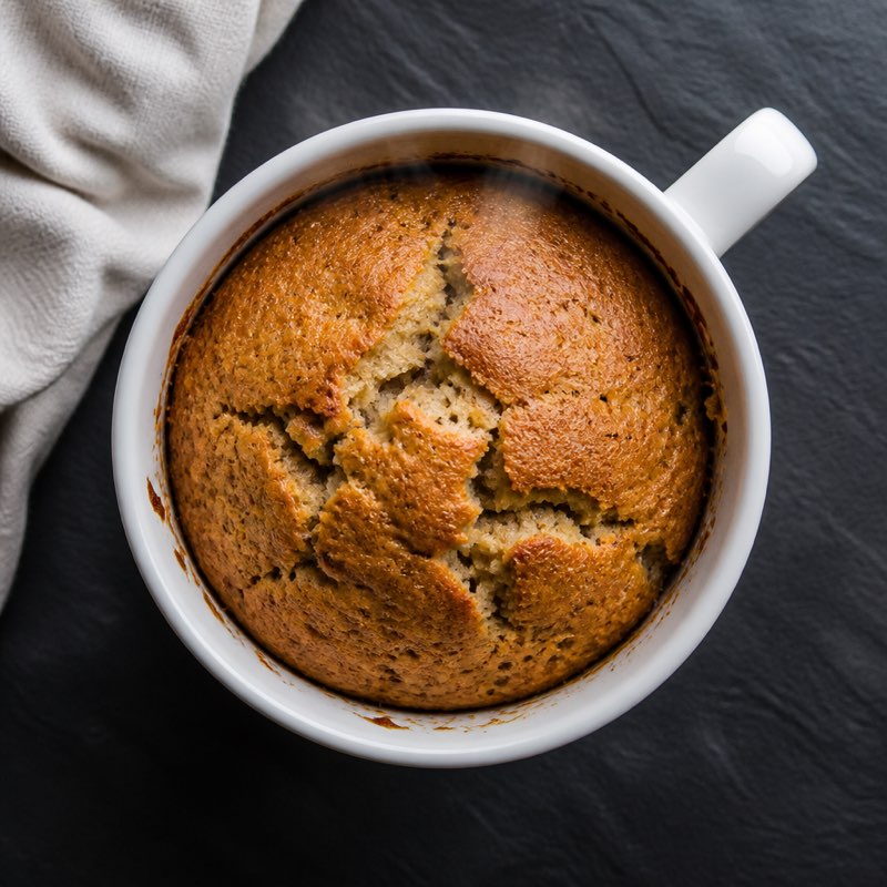Banana Bread in a Mug — high-protein recipe with 14g protein