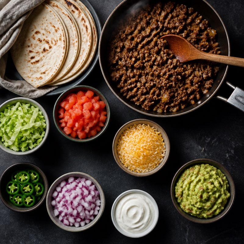 Build-Your-Own Taco Night — high-protein recipe with 42g protein