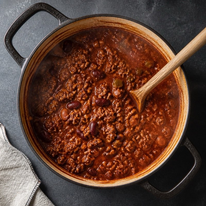 The Big Turkey Chili — high-protein recipe with 42g protein
