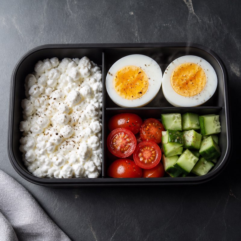 The Cottage Power Box — high-protein recipe with 35g protein