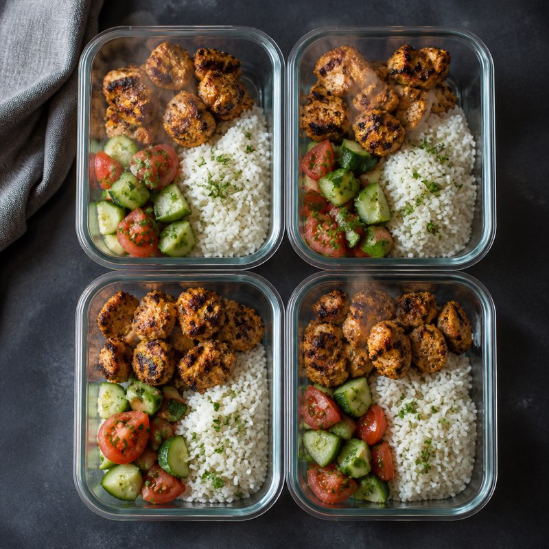 Yogurt-Marinated Chicken Boxes — high-protein recipe with 48g protein