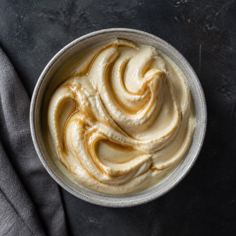 Peanut Butter Banana Ice Cream — high-protein recipe with 8g protein