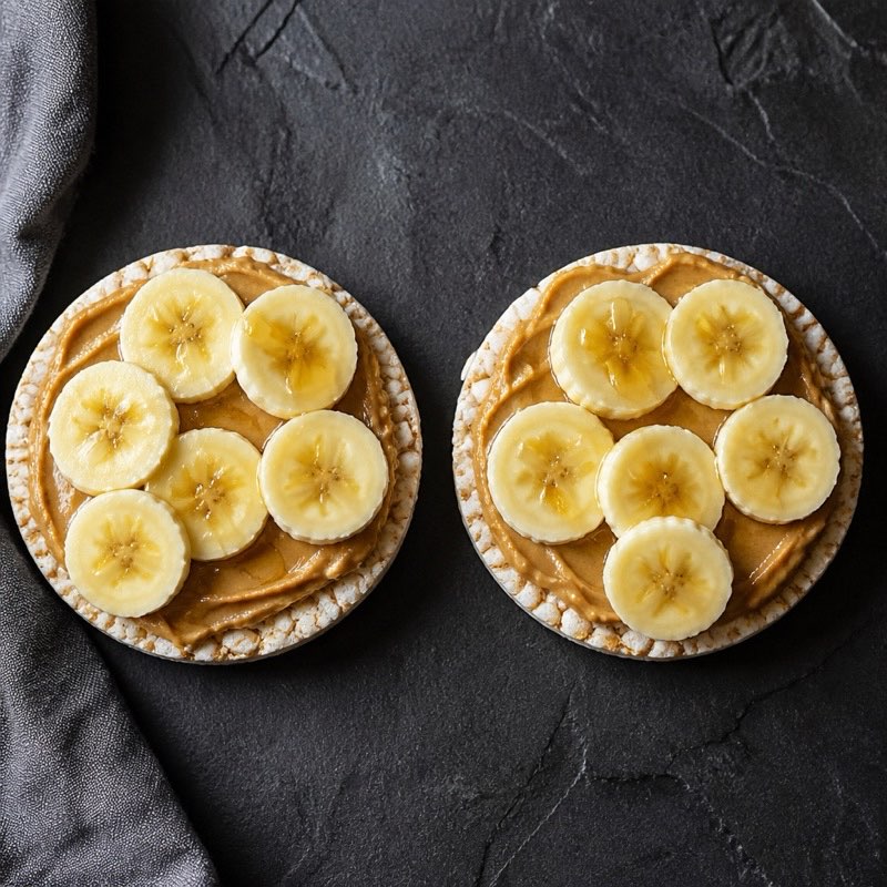 PB Honey Crunch Cakes — high-protein recipe with 10g protein