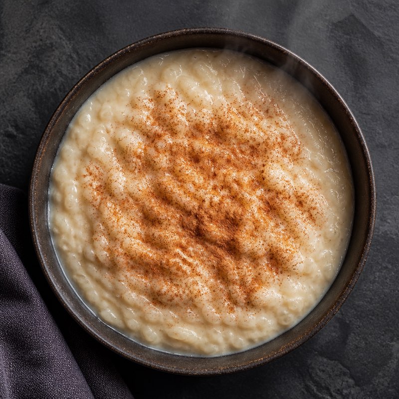 Cinnamon Protein Rice Pudding — high-protein recipe with 26g protein