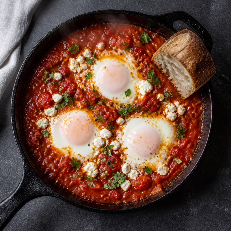 Weeknight Shakshuka — high-protein recipe with 26g protein