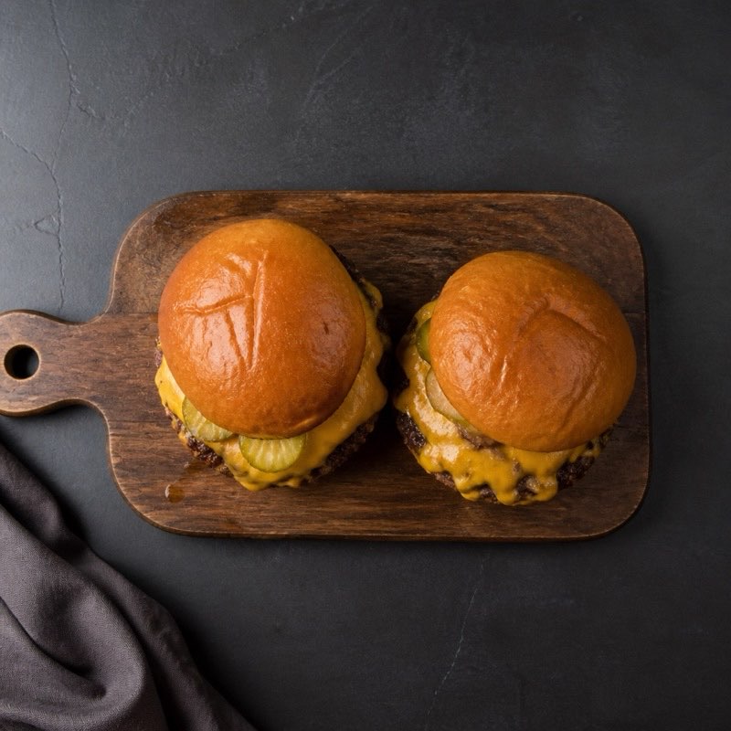 Real Smash Burgers — high-protein recipe with 48g protein