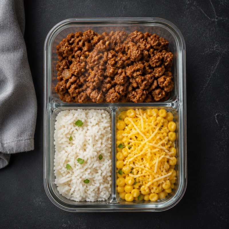 Taco Tuesday Rice Box — high-protein recipe with 40g protein