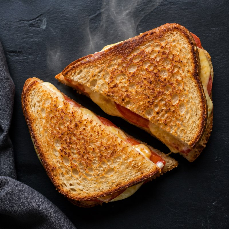 Turkey Tomato Breakfast Melt — high-protein recipe with 27g protein