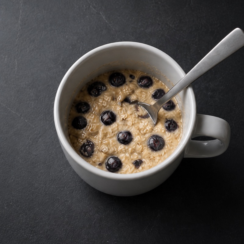 Step 1: Mash everything together in a big mug.