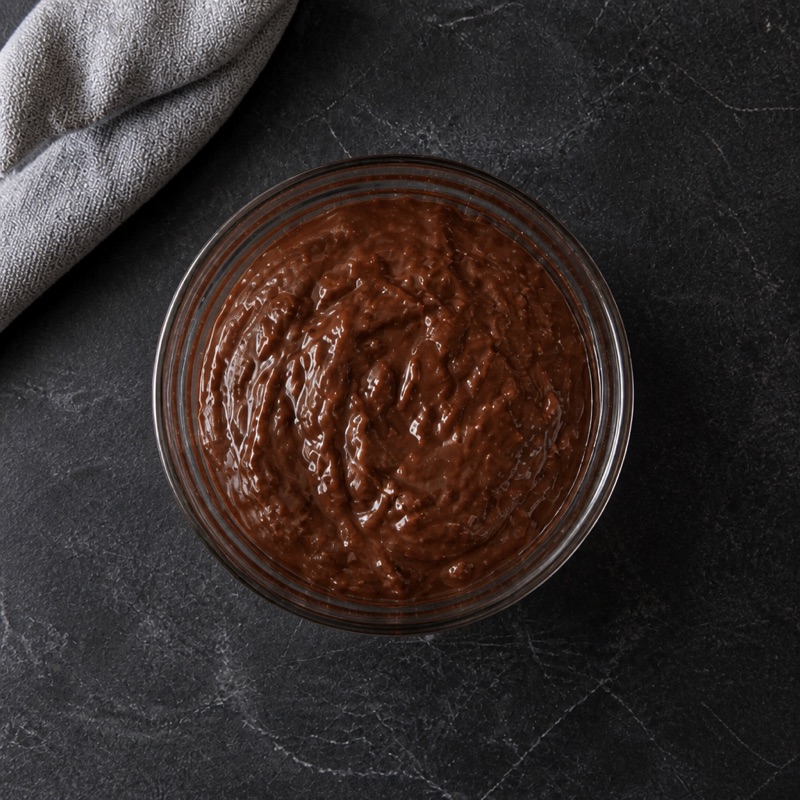 Step 1: Stir yogurt, whey, cocoa and honey until glossy and thick.
