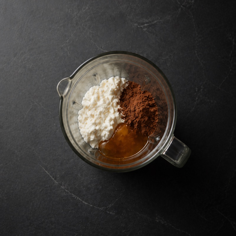 Step 1: Blend everything until completely smooth — 60 seconds minimum.
