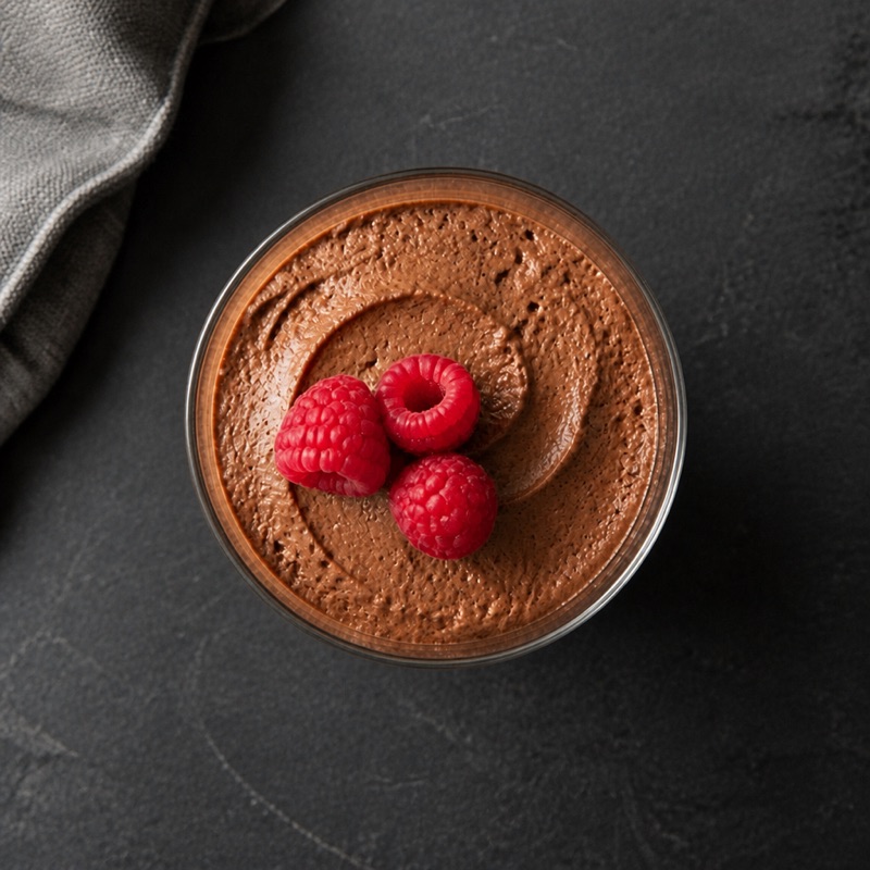 Step 3: Top with berries if they're around.
