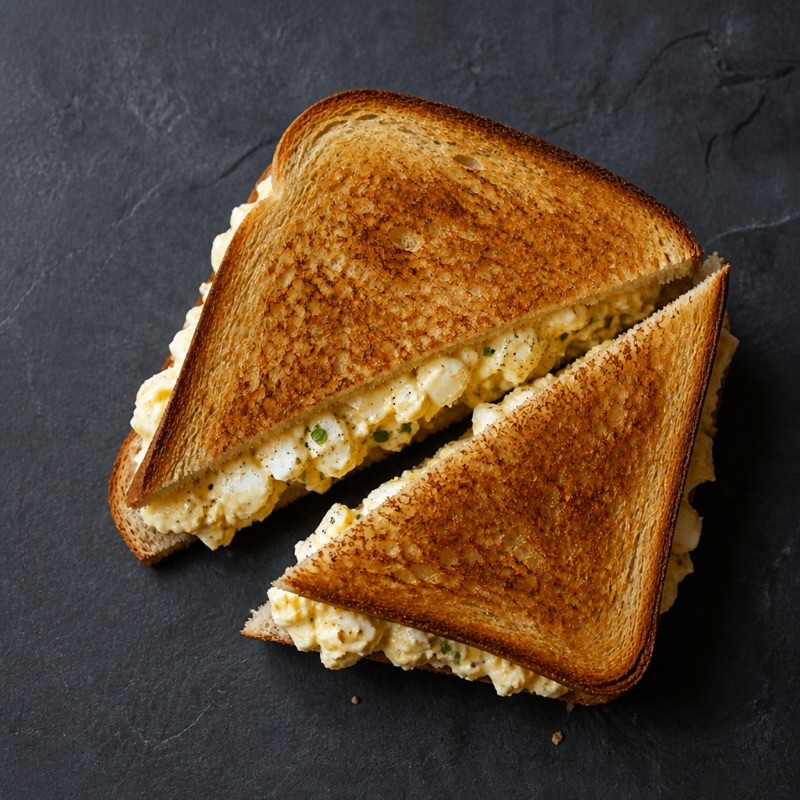 Step 3: Pile onto the bread.
