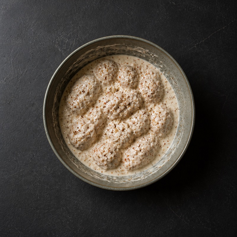 Step 1: Marinate chicken in yogurt, garlic and spices — 20 minutes minimum.