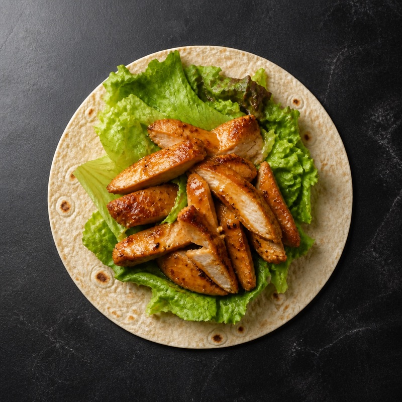 Step 3: Wrap it with the lettuce.