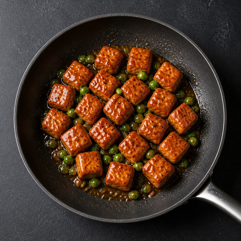 Step 3: Mix honey, hot sauce and soy; pour over the salmon in the pan for 30 seconds.