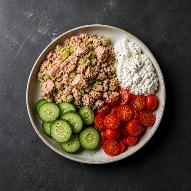 Step 2: Arrange everything on the biggest plate you own.