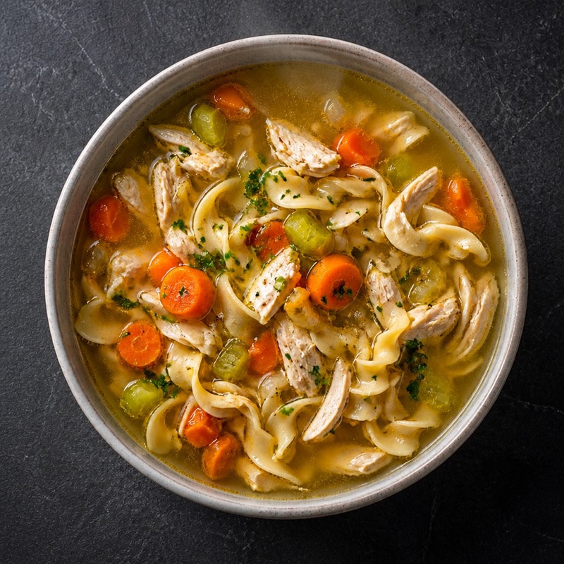 Step 3: Pasta and vegetables in for the last 8. Pepper hard.