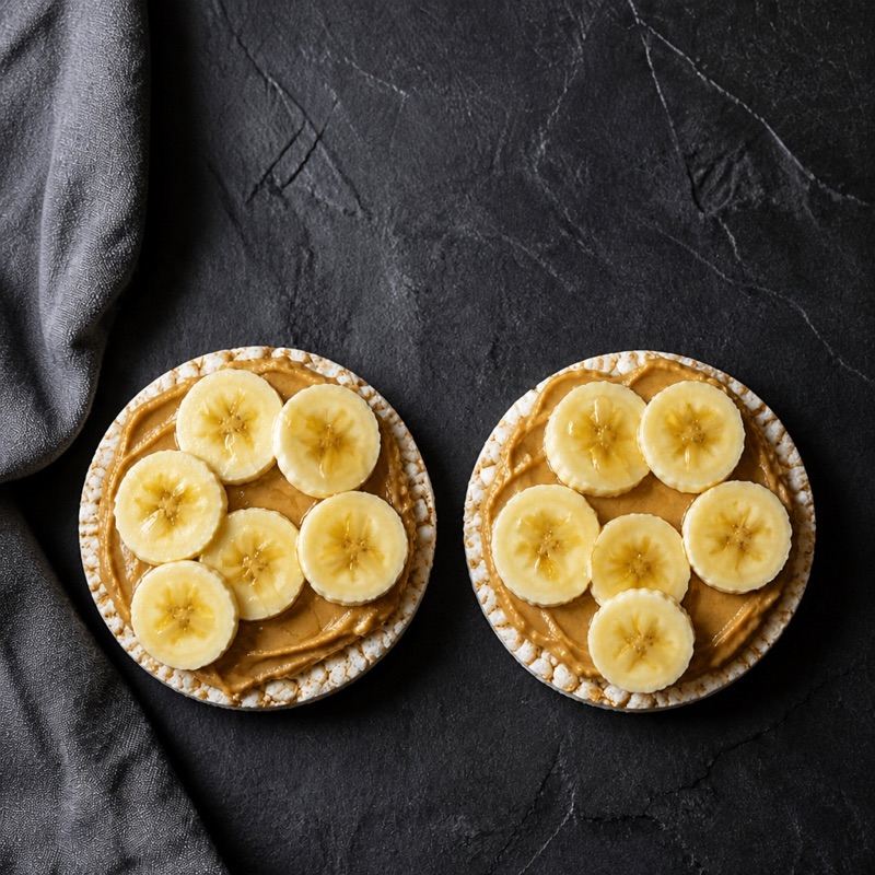 Step 2: Top with banana slices.
