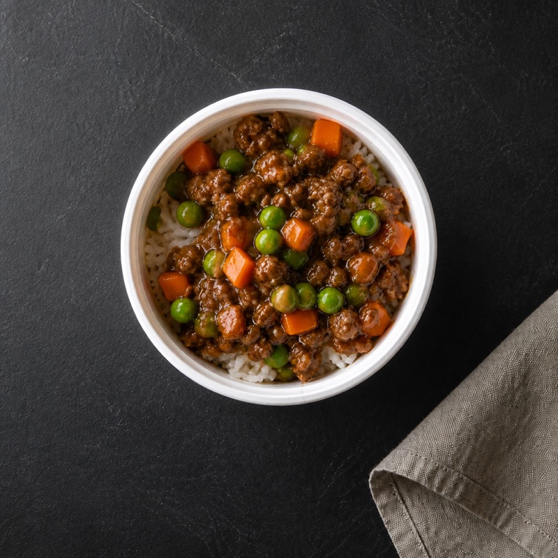 Step 3: Pack in a microwave-safe cup or box.