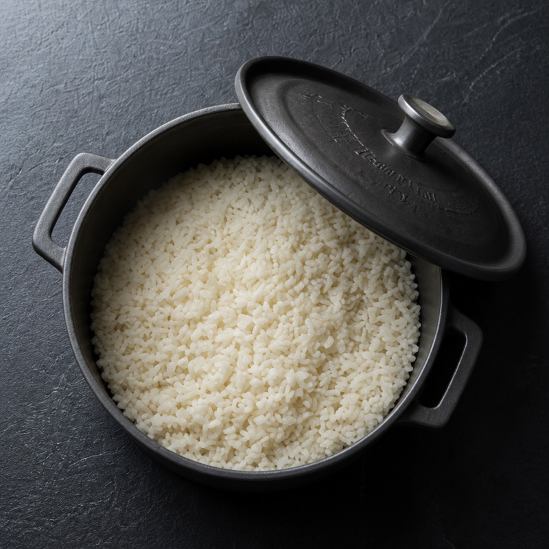 Step 1: Cook the rice.