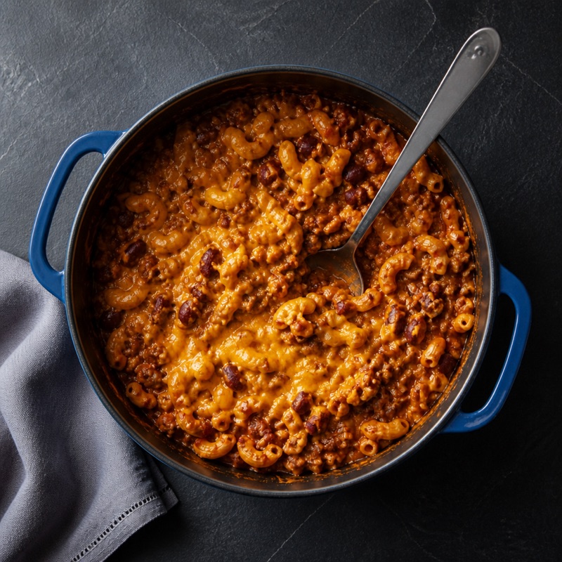 Step 3: Stir in the cheese at the end.