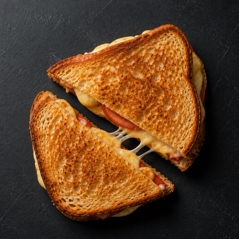 Step 3: Cut diagonal. It matters.