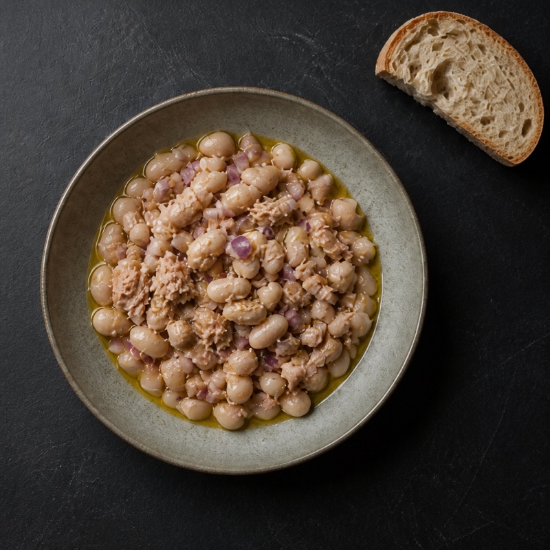 Step 3: Toss. Eat with bread if you're extra hungry.